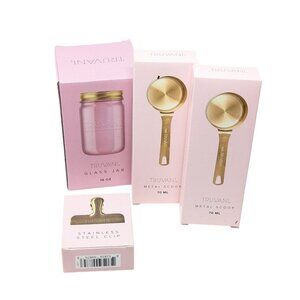 New Truvani Glass Jar, 2 70ml Scoop, and Clip